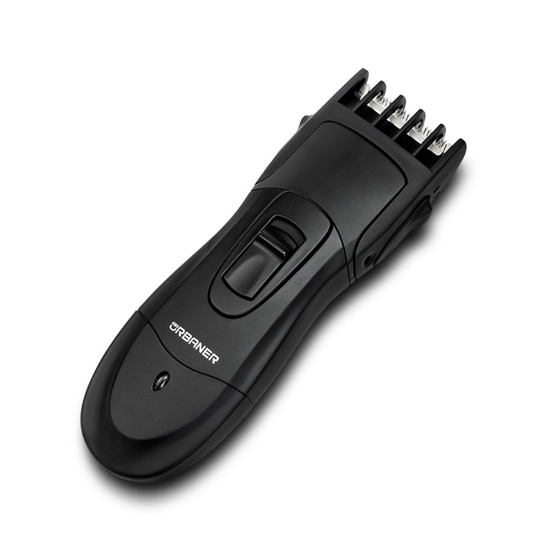 URBANER MB-333B washable body shaver and trimmer in matte black